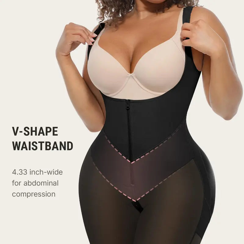 Fajas Colombianas Shapewear Postpartum Body Shaper Butt Lifter Bodysuit-5