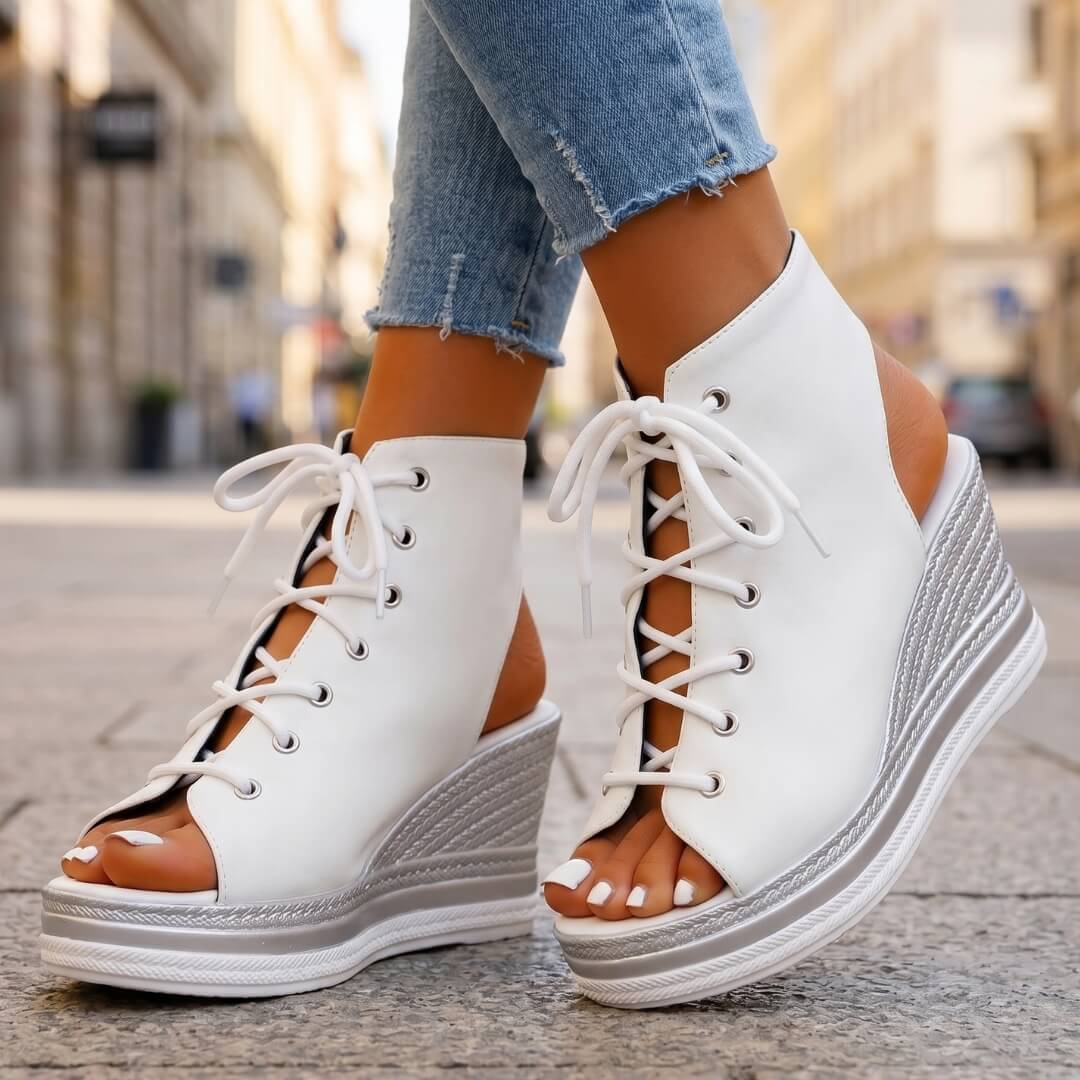 Ronnie | Wedge Sandals-12