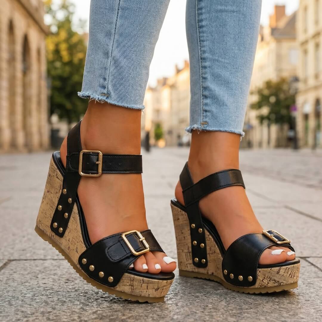 Alessia Wedge Sandals-6