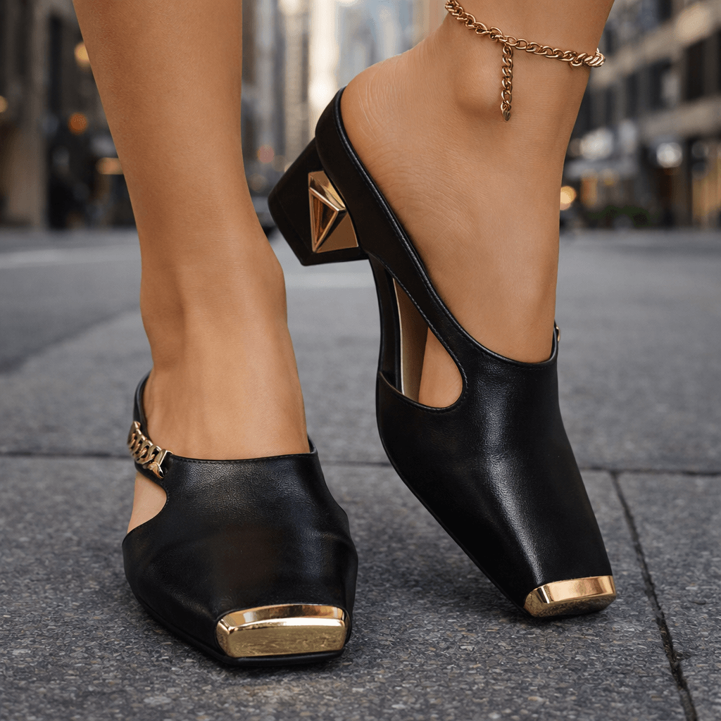 Velina | Gold Heels-6