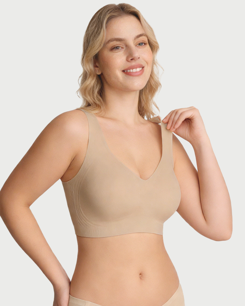 Lifting Wire-Free Antibacterial Jelly Bra-12