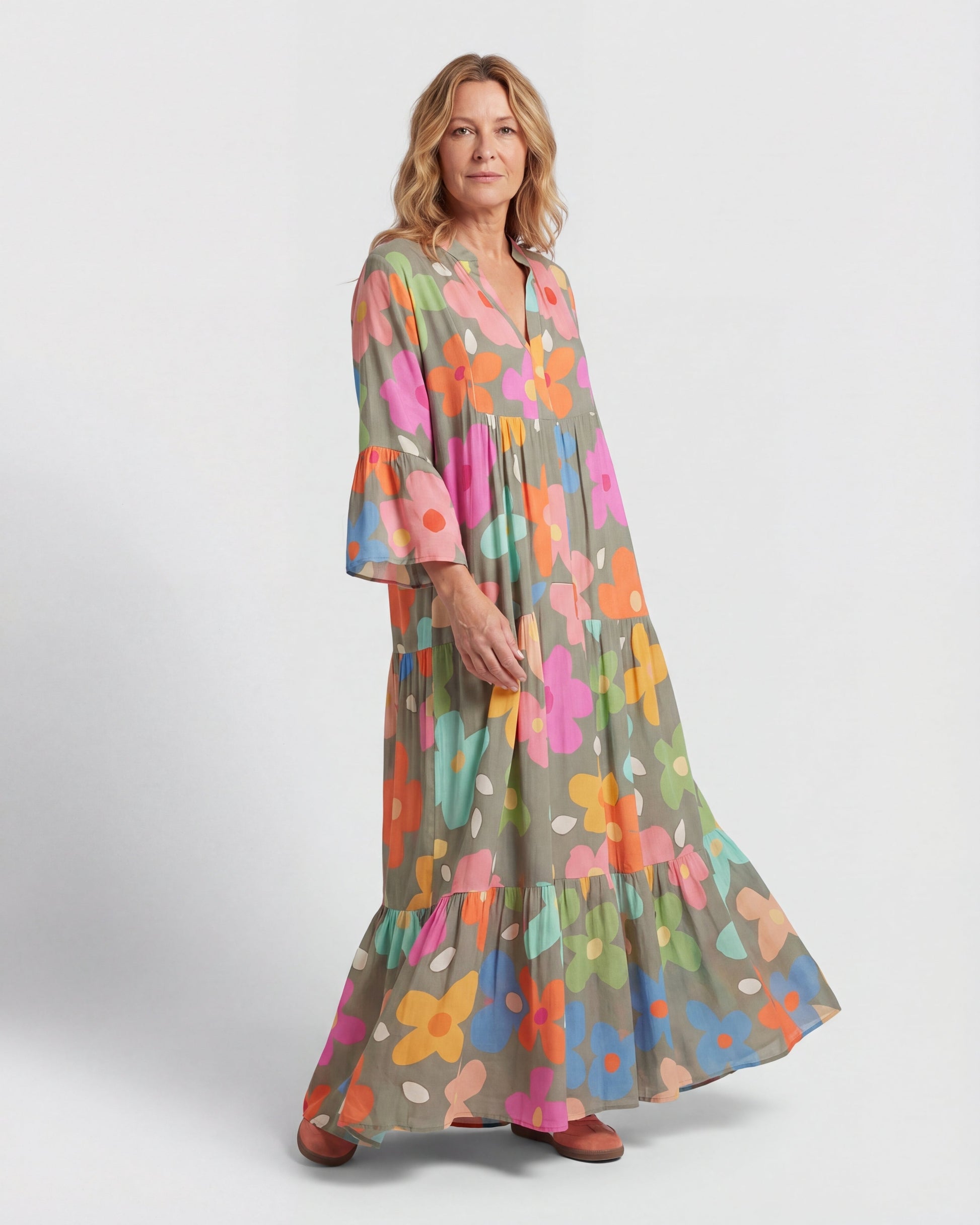 Yara | Relaxed Fit Maxi Dress-4