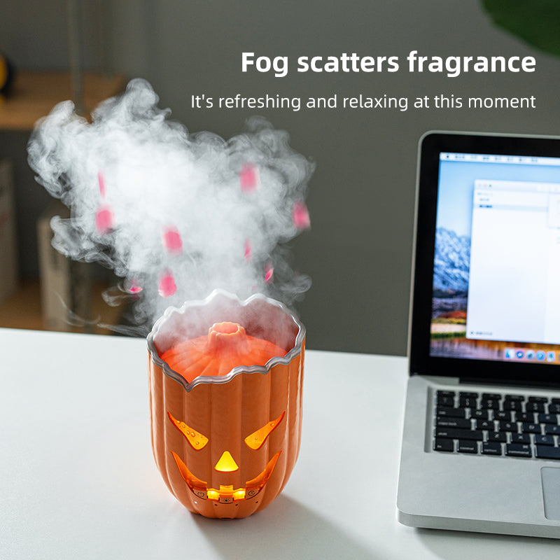 Home USB Pumpkin Aromatherapy Machine Livingroom Humidifier-4