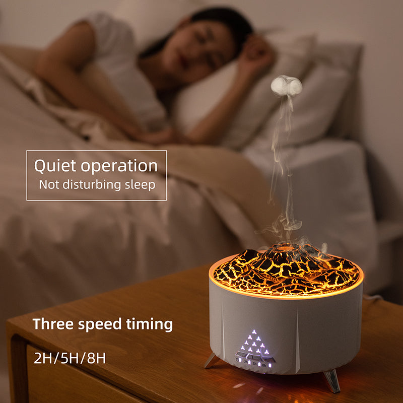 Home USB Volcanic Aromatherapy Machine Humidifier Livingroom-3