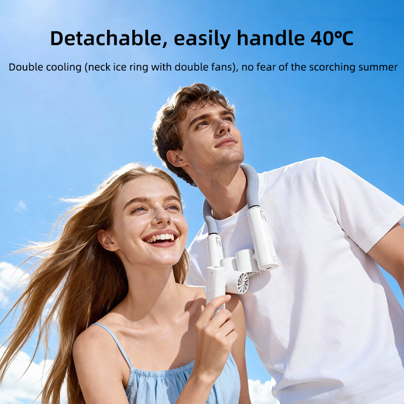 Outdoor F7  Ice Compress Neck Fan Portable Fan 15,000 RPM-1