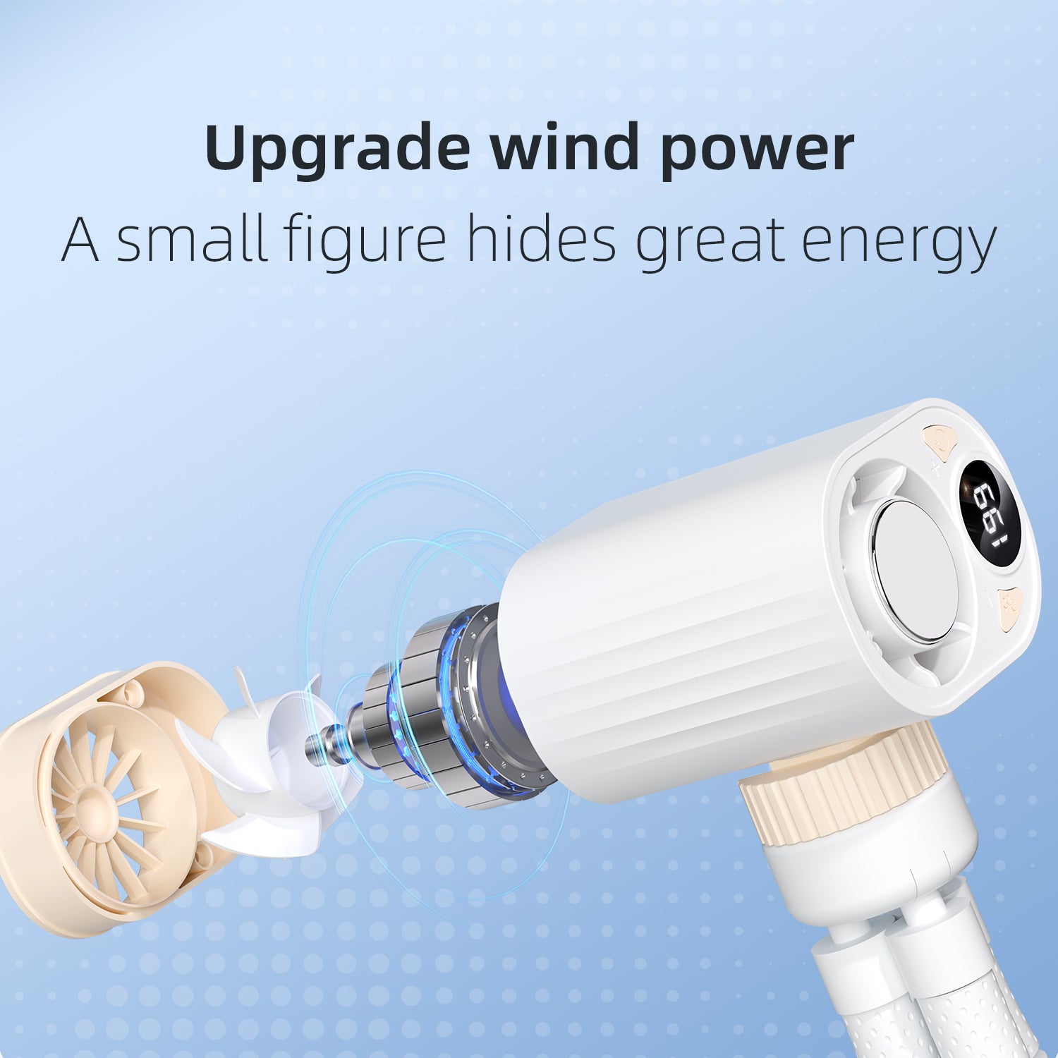 High Speed Cooling Octopus Fan USB Charging Portable Fan-6