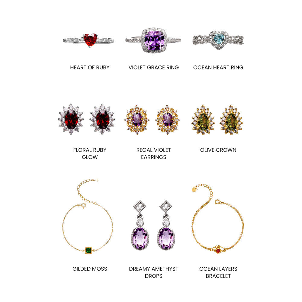 Fizz & Rizz by Yorkett Sterling Silver Jewelry Mystery Box-7
