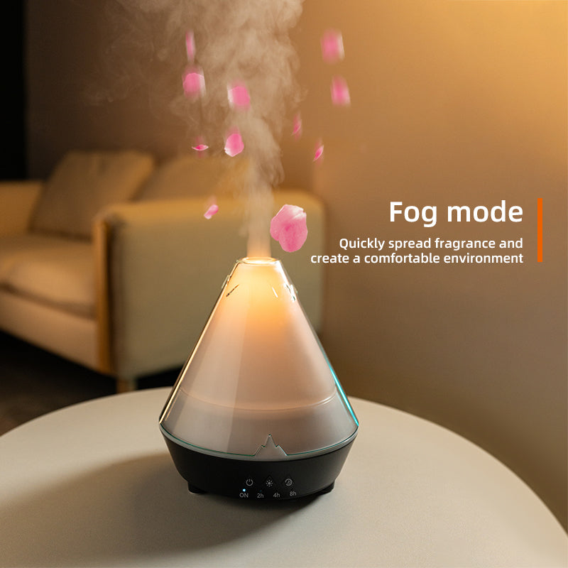 Home USB Volcanno Aroma Diffuser Humidifier Bedroom Colorful Indoor-4
