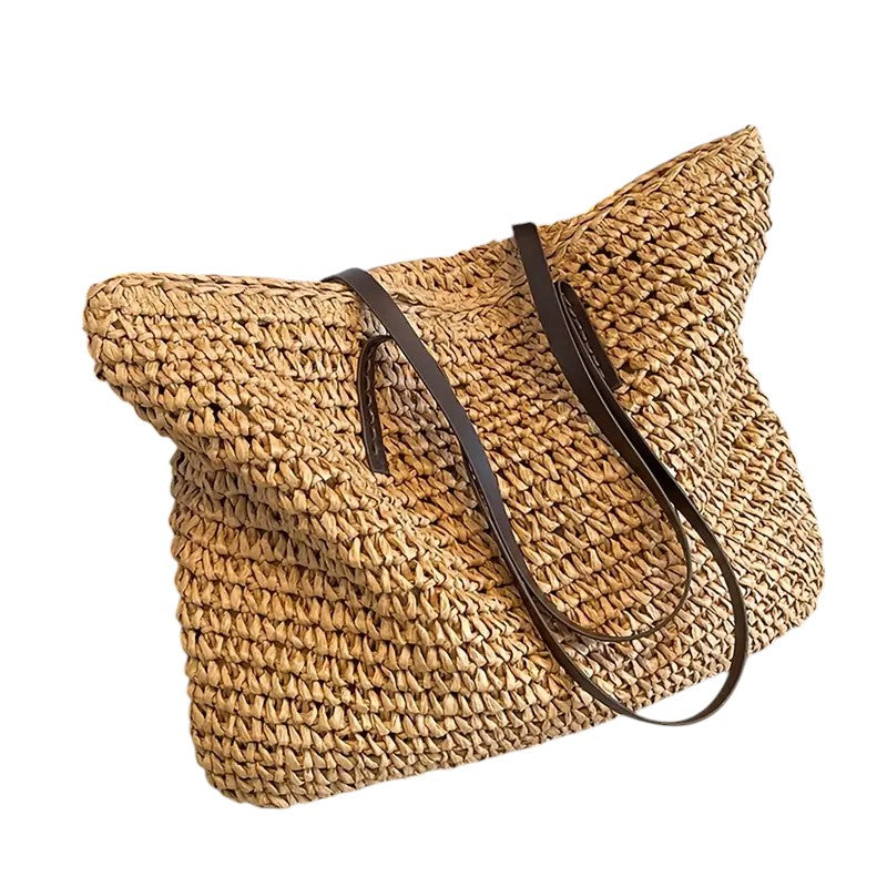 Olivia - Woven Tote Bag-3