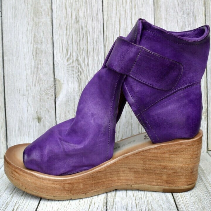 Elana | Stylish orthopedic boho wegde sandals-4