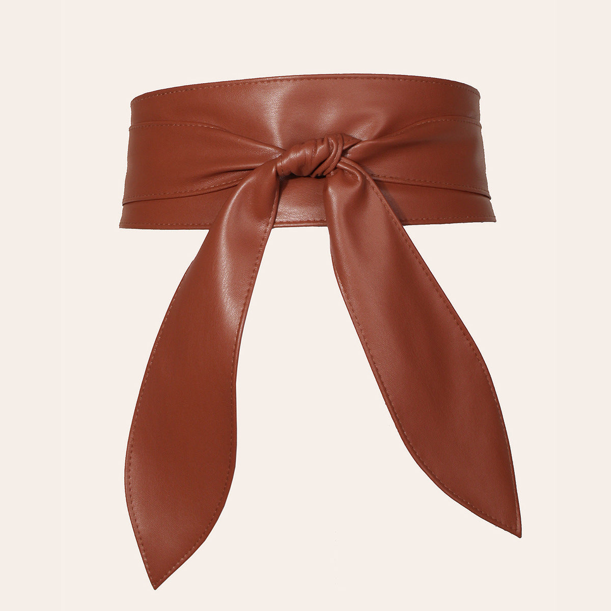Women's Wide Waist Belt, Soft, Versatile, Elegant Bow Ribbon-6