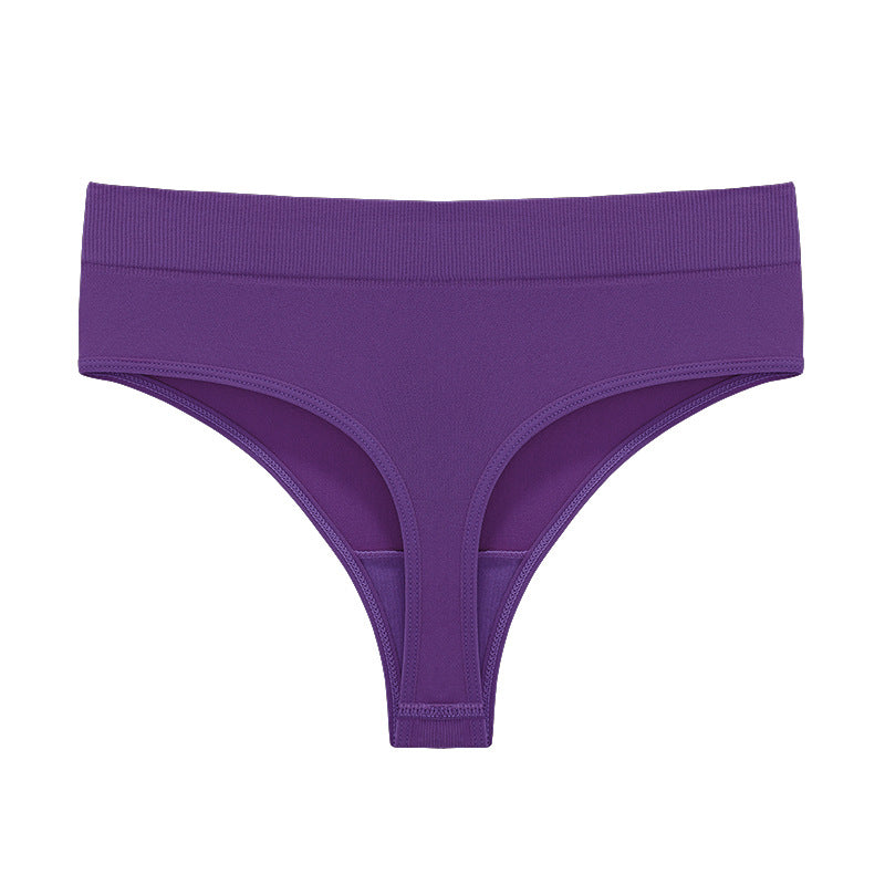 Comfort Seamless Sport Thong Panties-17