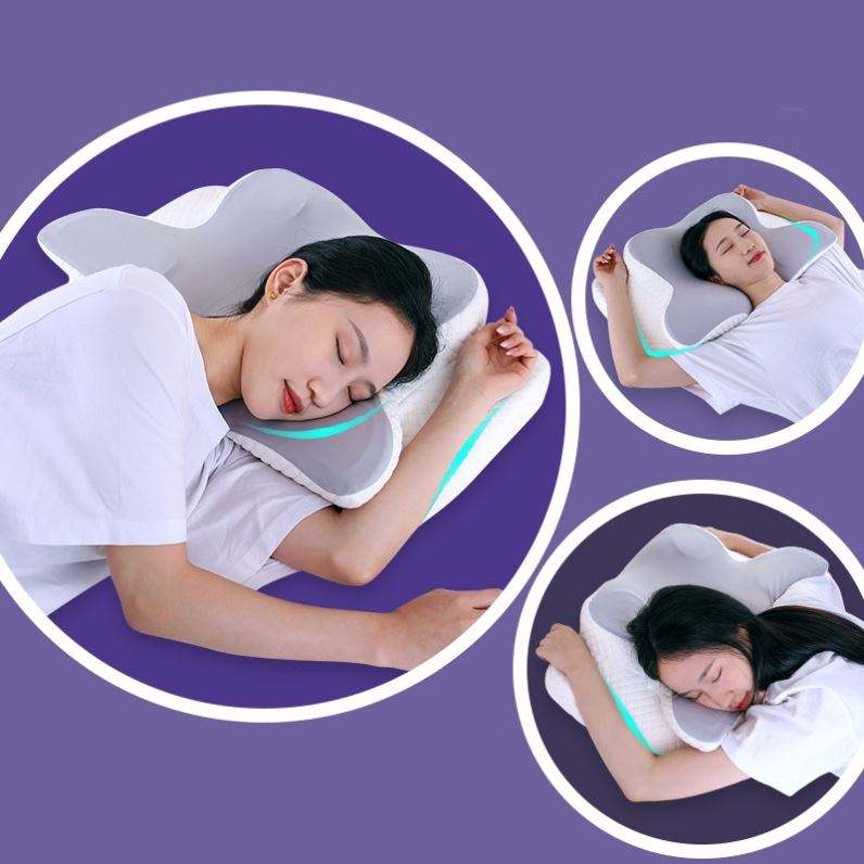 Ergonomic Cervical Pillow For Sleeping Orthopedic Support Pillows Odorless Contour Neck Pain Memory Foam Pillow-3
