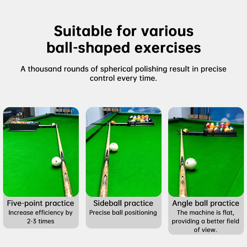 3D Printed Pool Ball Alignment Stand, Portable Snooker Training Aid & Billiard Holder-3