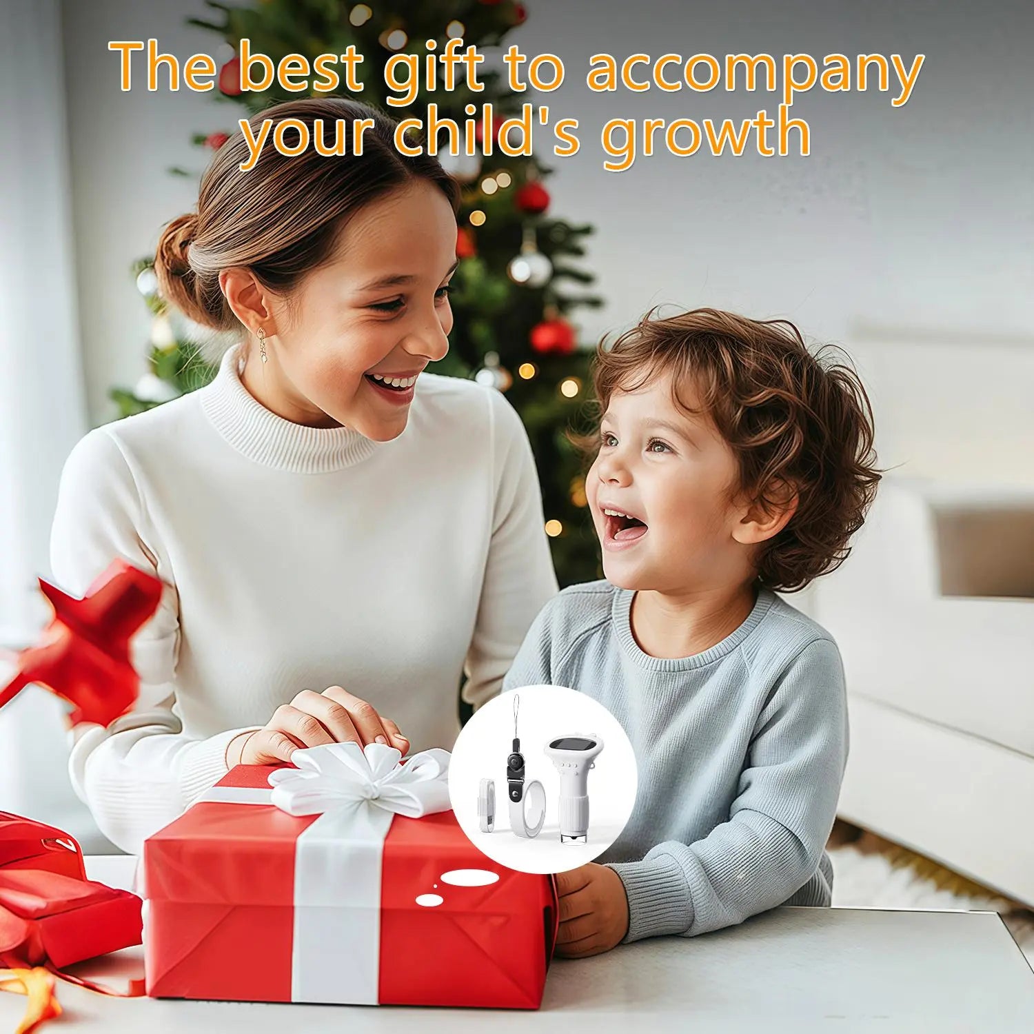 ASPOVEN Kids Microscope 1000X Handheld Digital Microscope HD Pocket Portable Mini USB Camera-4