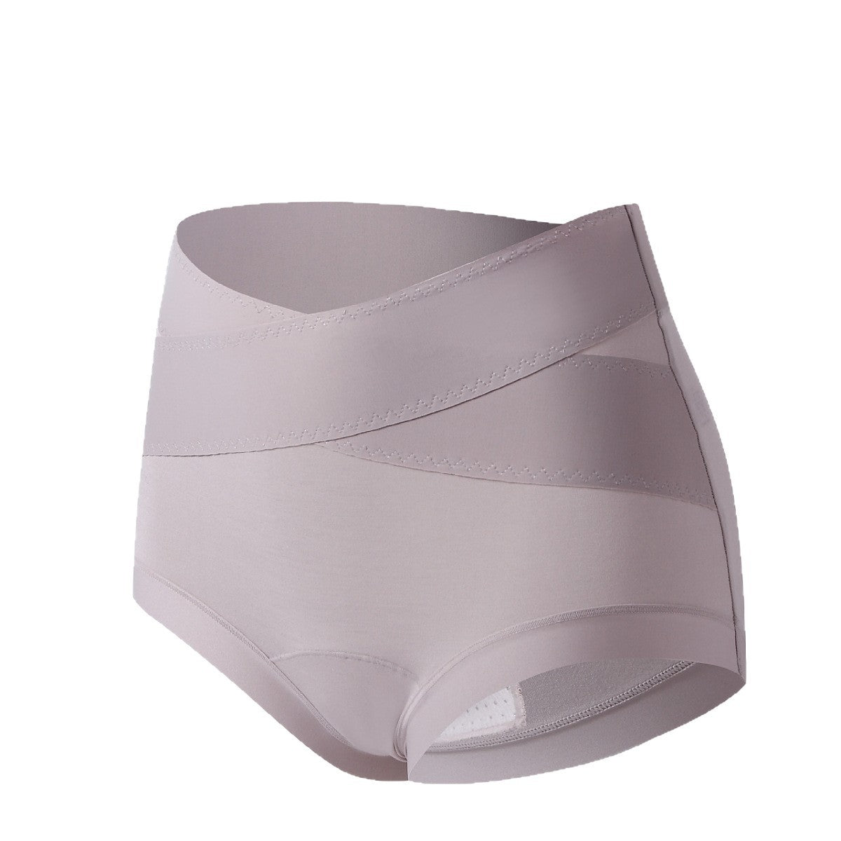 Women's 60S Lenzing Modal Underwear High Waist Non-Stuck Crotch Hyaluronic Acid Mulberry Silk Extended Crotch-5
