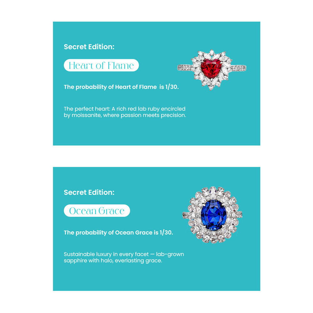 Fizz & Rizz by Yorkett Sterling Silver Sized Ring Mystery Box-4