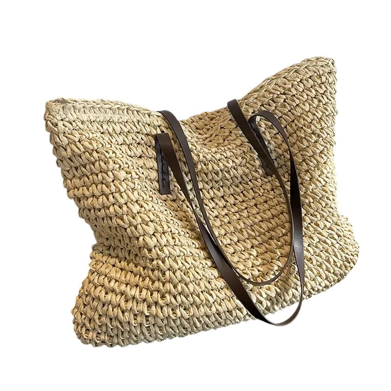 Olivia - Woven Tote Bag-4