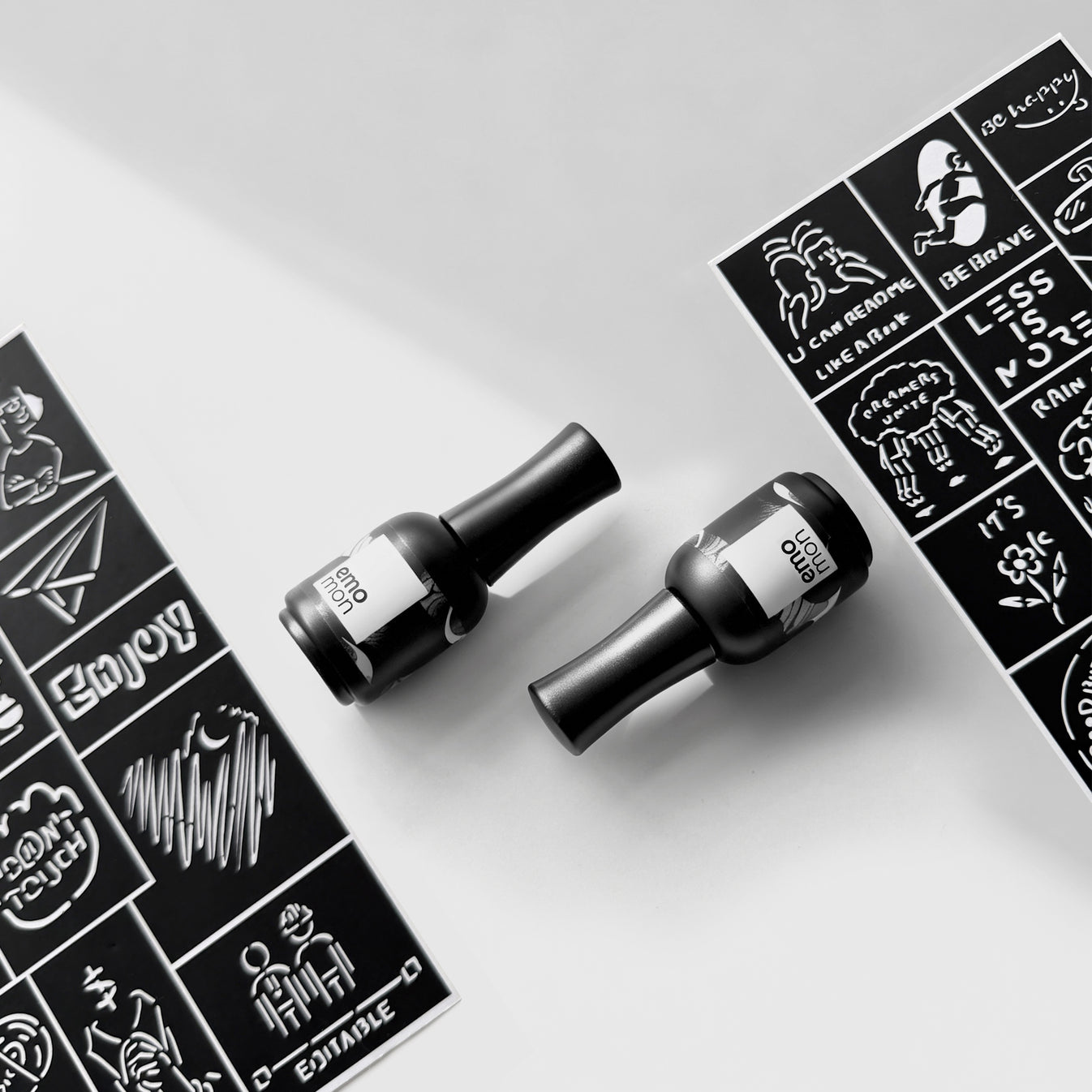 Emomon 可視香水禮盒 DIY 身體紋身貼紙-4