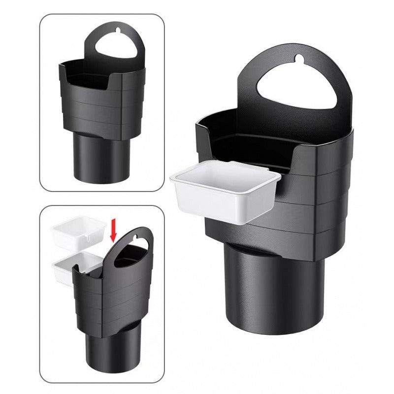 Automotive supplies car mounted French fries cup air outlet cup holder storage box phone key storage box-5