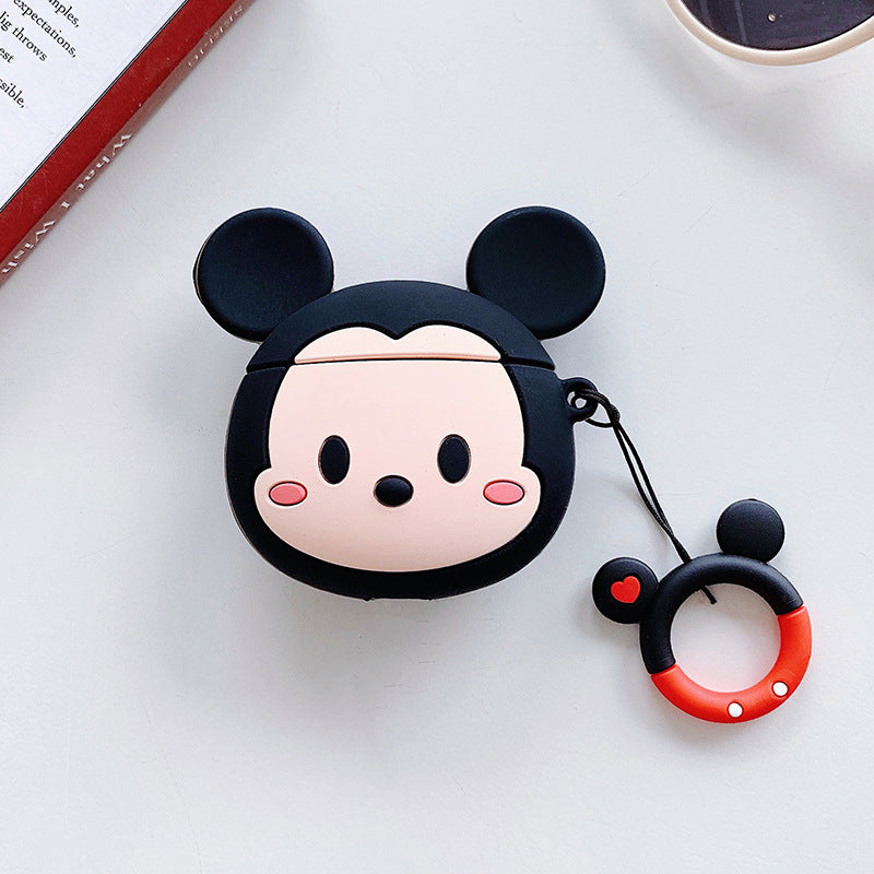 AirPods 5th generation silicone wireless Bluetooth earphone protective case suitable for Apple Pro 2nd generation cute box-12