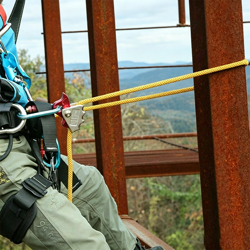 Auto Lock Carabiner & Rope Grab – High Altitude Fall Protection Safety Hook-2