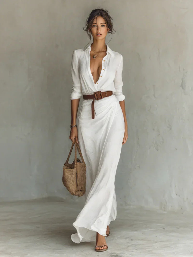 VICTORIA | Long casual dress-5