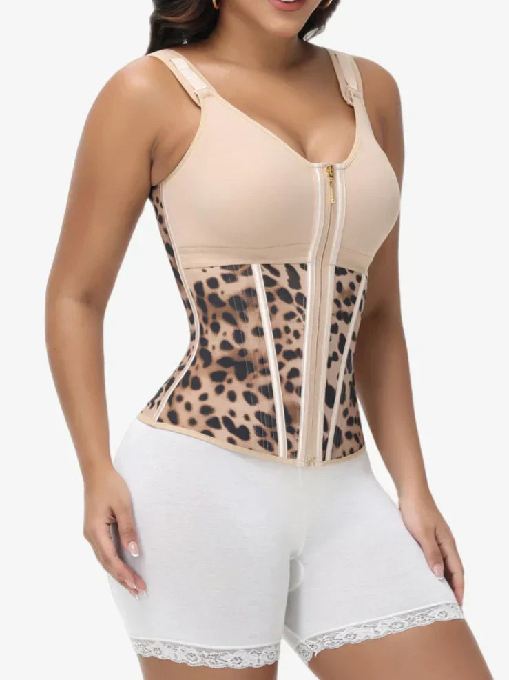 Waist Trainer Shaper Vest with Built-in Bra-13