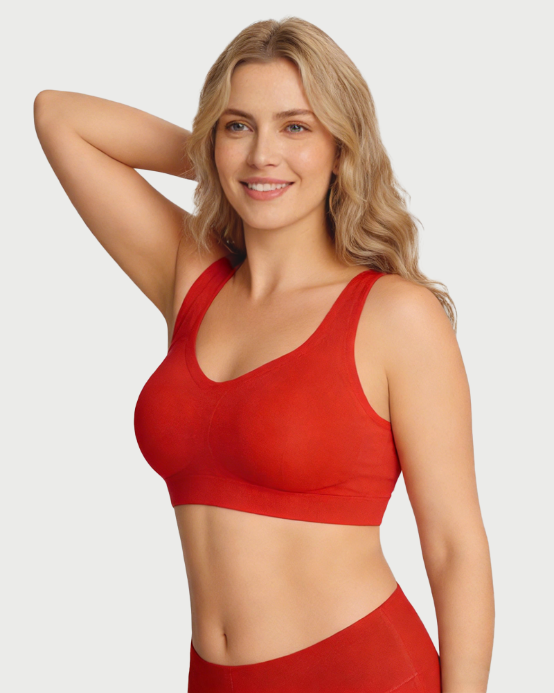 Lifting Wire-Free Antibacterial Jelly Bra-15