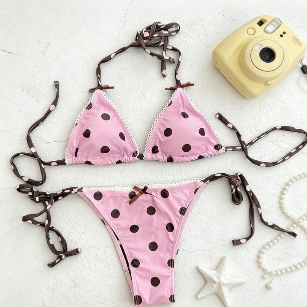 Women's Bikini Swimwear with Tie-Strap-1