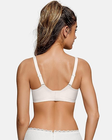 Women's Sheer Mesh Seamless Bra-3