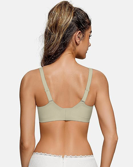 Women's Sheer Mesh Seamless Bra-12