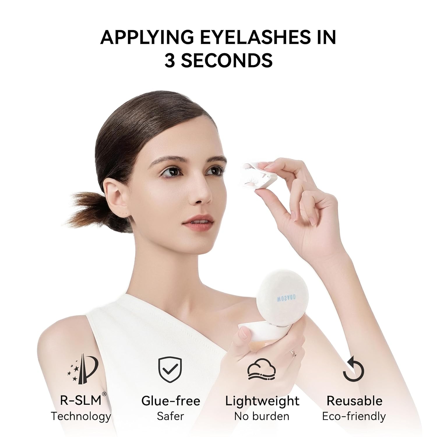 WOSADO Magnetic Eyelashes with Applicator Kit-4