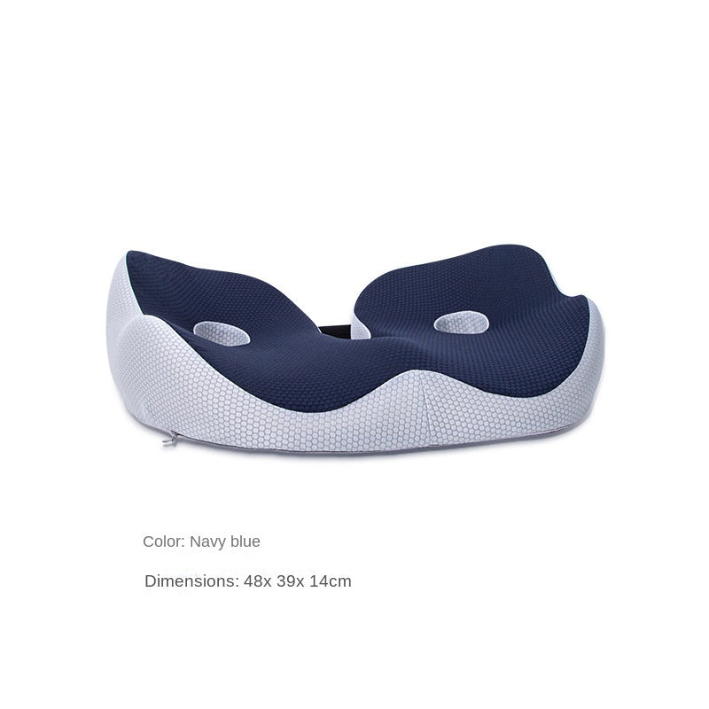 Breathable seat cushion thick memory foam cushion for long hours in the office-5