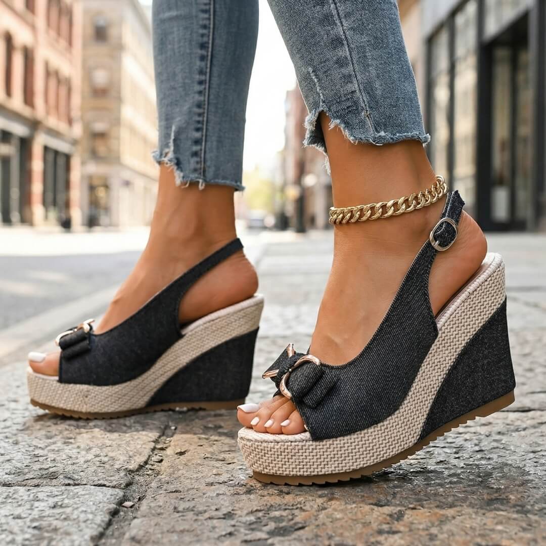 Denora | Wedge Sandals-8