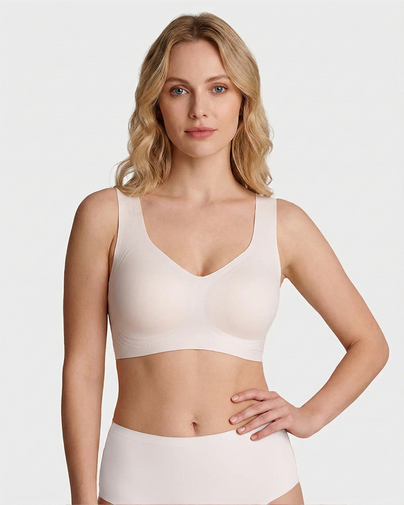 Lifting Wire-Free Antibacterial Jelly Bra-8