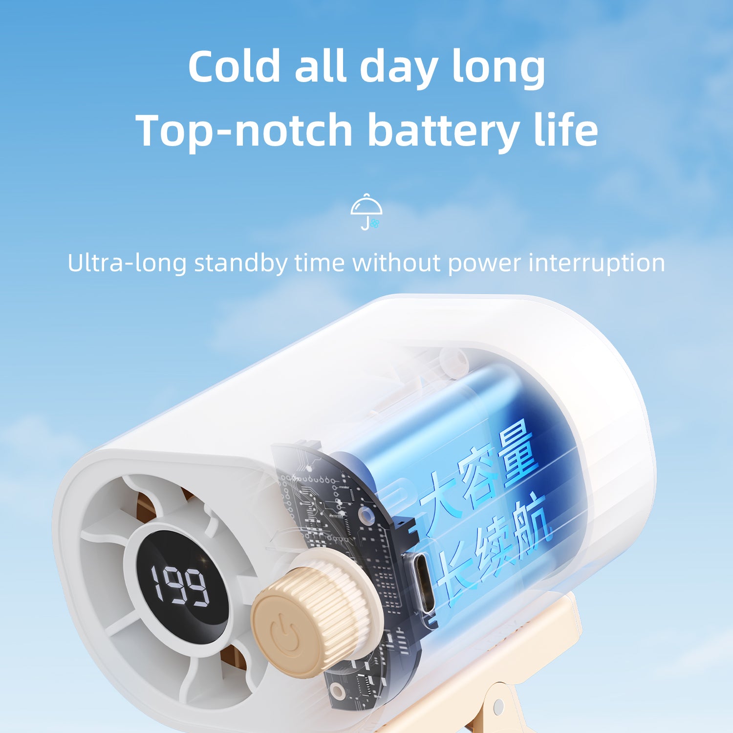 Mini Clip Fan High Speed Portable Fan for Outdoor-12