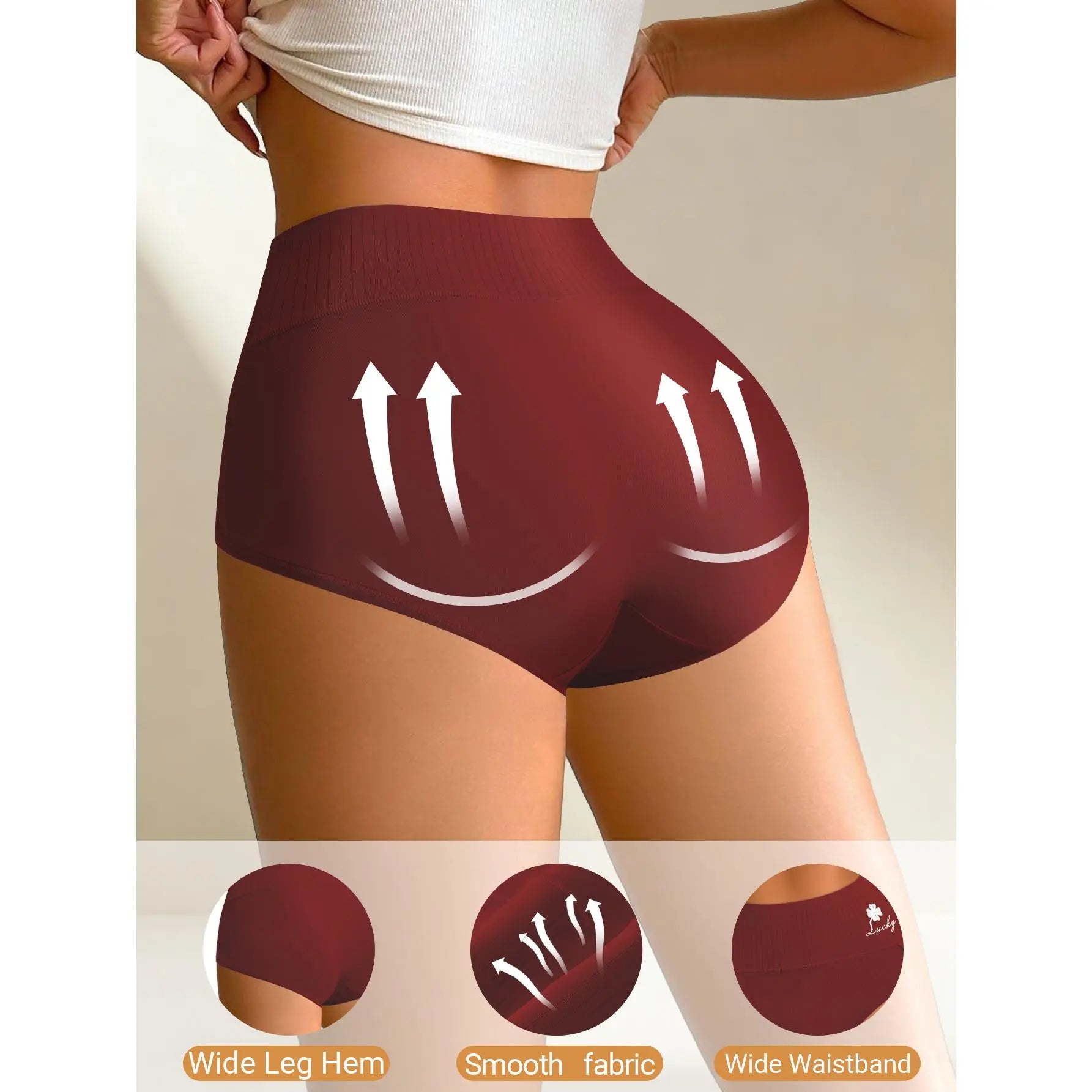 Breathable & Comfortable Women's Underwear, Must-Have for Daily Use-5/10 Pack-4