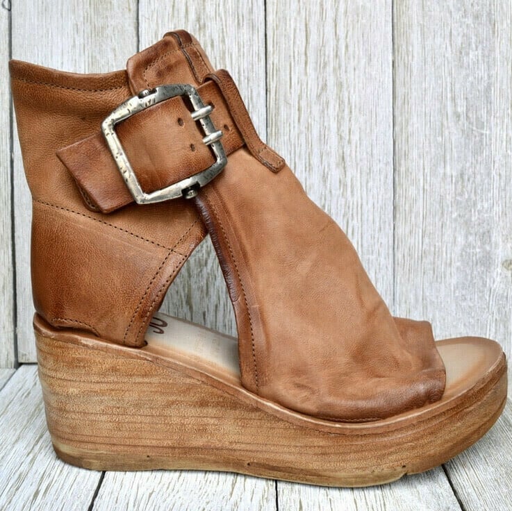Elana | Stylish orthopedic boho wegde sandals-6