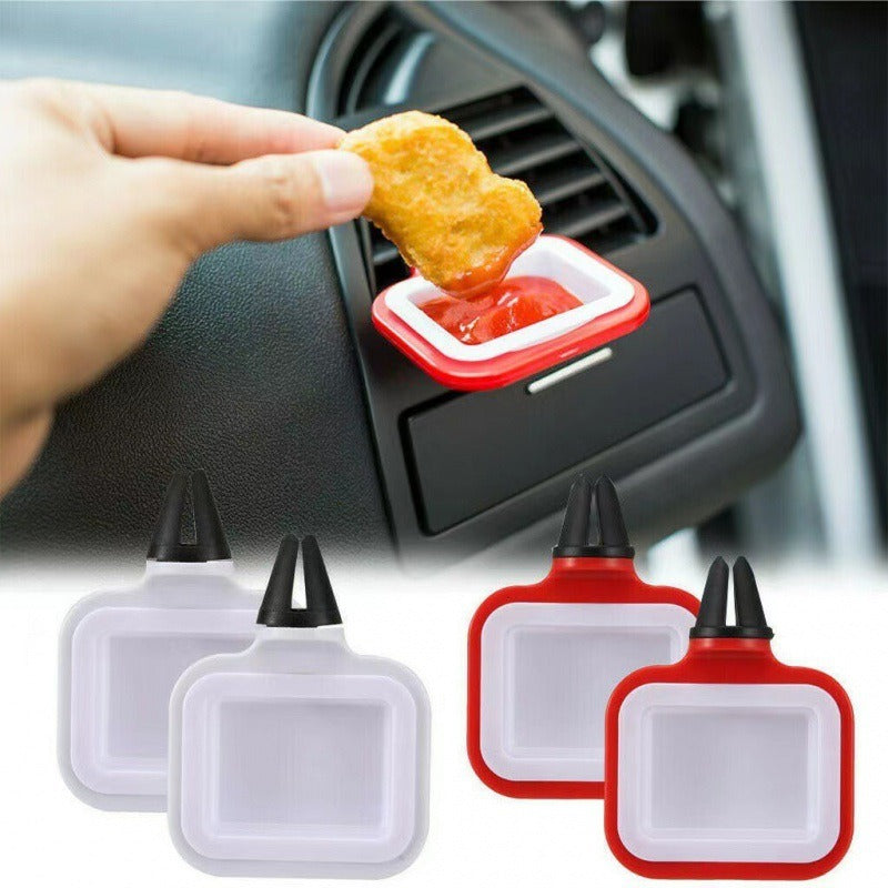 Automotive supplies car mounted French fries cup air outlet cup holder storage box phone key storage box-6