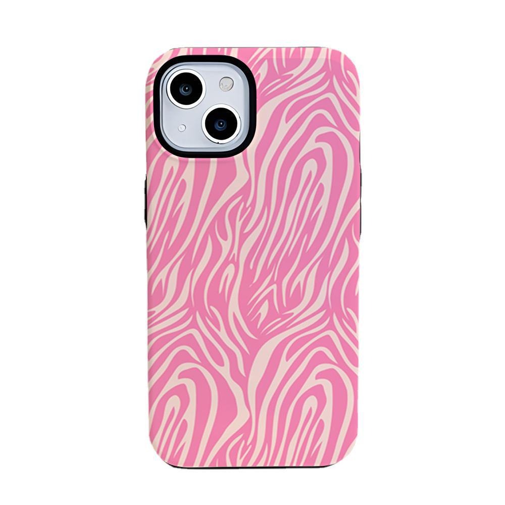 Tiger pattern Apple 16 phone protective case 2-in-1 film case phone case Apple 15pm hard case 13-2