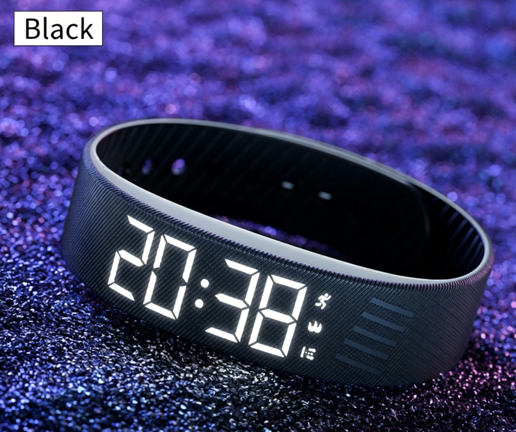 Student Smart Watch with Step Counter, Vibration Alarm, Multi-Function Digital Watch, Sports Bracelet, Life Waterproof, for Women-6