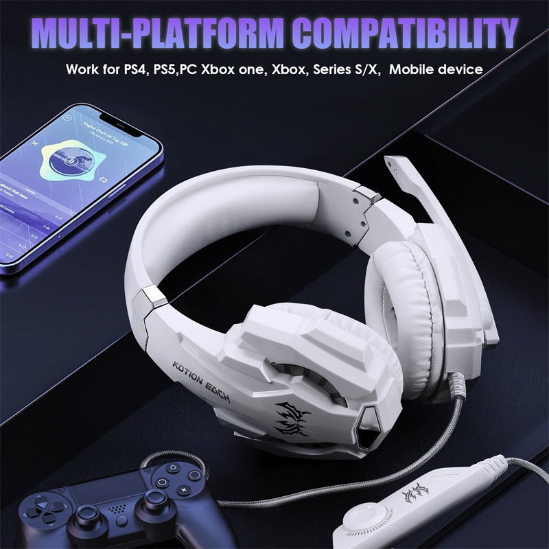 G9000 Head mounted Gaming Cable Gamepad Earphones Computer Earphones-1