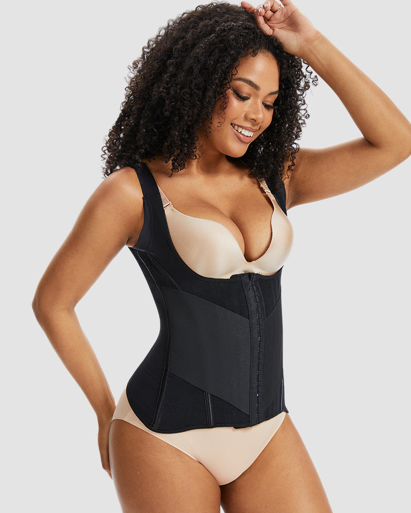 PowerMesh Double-Layer Waist Trainer Shapewear-8