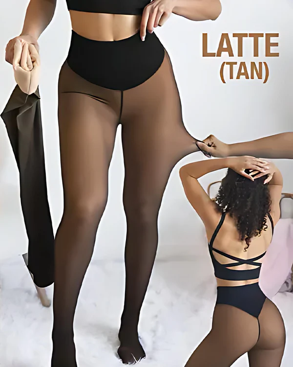 Viral One-Seam Shaping Fleece Leggings-7
