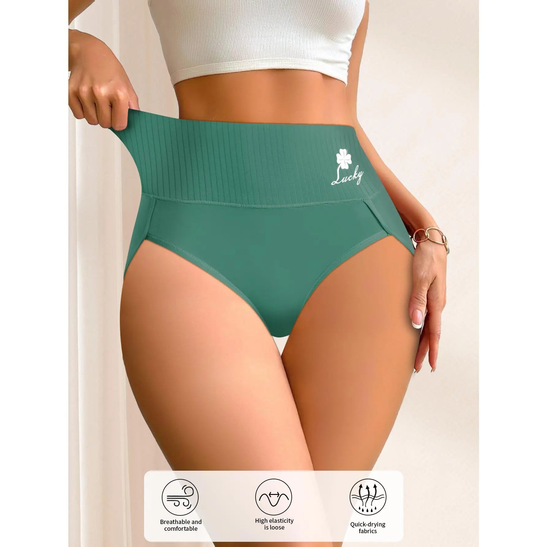Breathable & Comfortable Women's Underwear, Must-Have for Daily Use-5/10 Pack-7