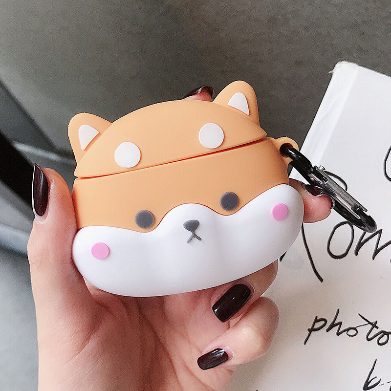 AirPods 5th generation silicone wireless Bluetooth earphone protective case suitable for Apple Pro 2nd generation cute box-7