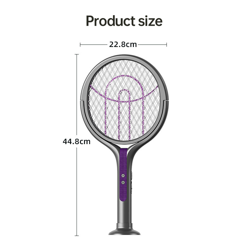 2 - in - 1 Multi Mosquito Killer. Retractable Angle Lamp. USB - Rechargeable. Bat - Repellent-5