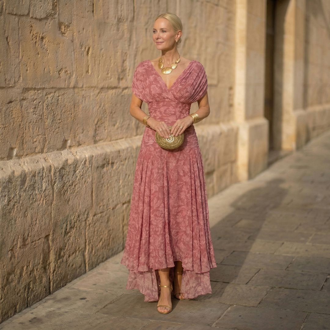 Amelia | Elegant Flowing Dress-1
