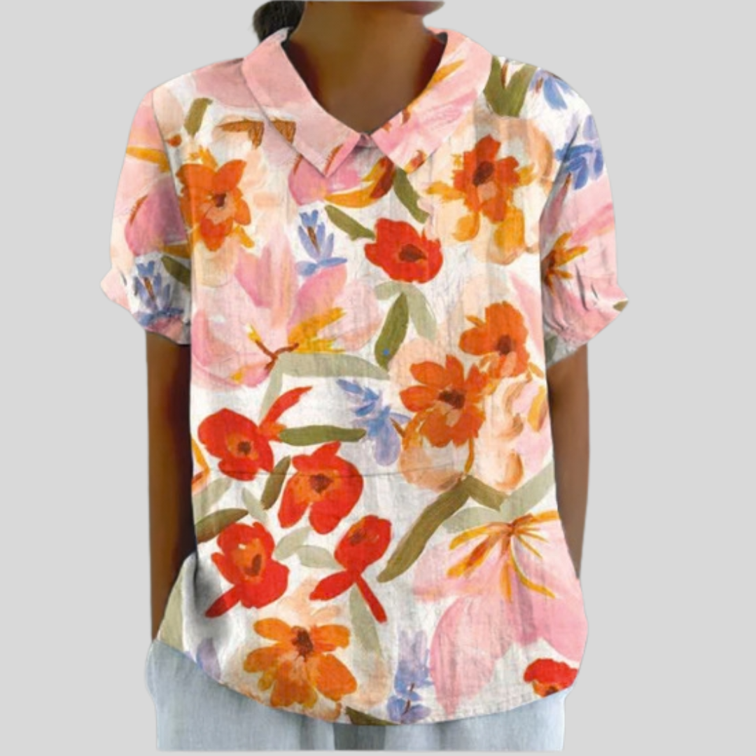 Miriam | Expressive Floral Blouse